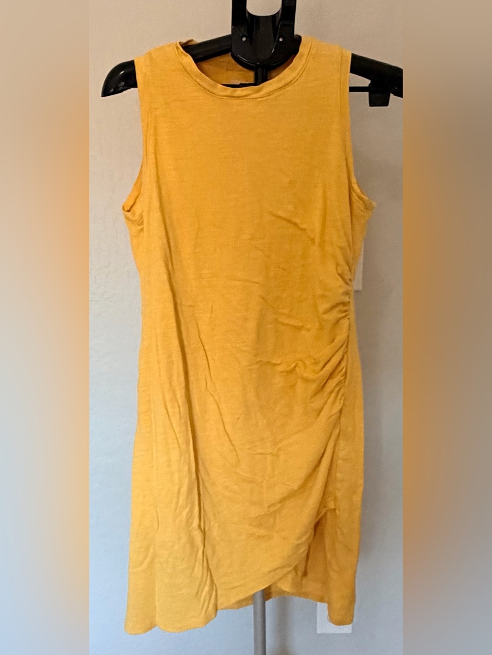 Nine West Sleeveless Tank Top in Mustard Yellow